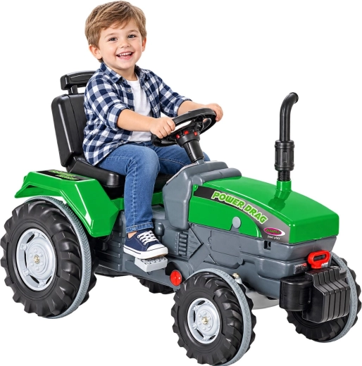 Trattore a pedali Jamara Power Drag verde