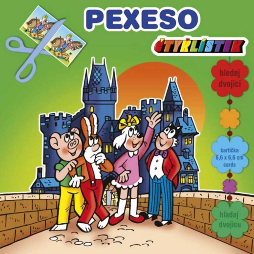 Akim gioco di memoria Čtyřlístek – carte maxi