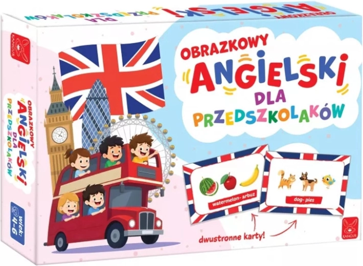 Inglese illustrato per bambini in età prescolare