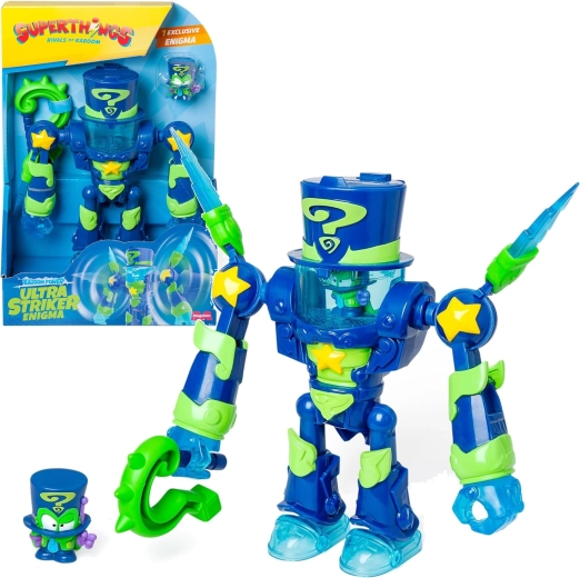 MagicBox Toys SuperZings SuperThings Ultra Striker Enigma robot e personaggio