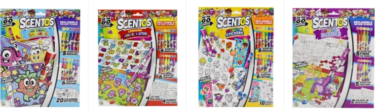 Disegni profumati pieni di colori