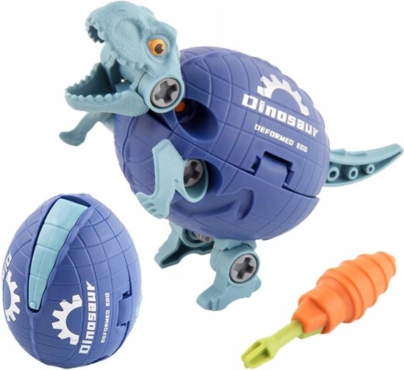 Trasformazione 2 in 1: dinosauro e uovo