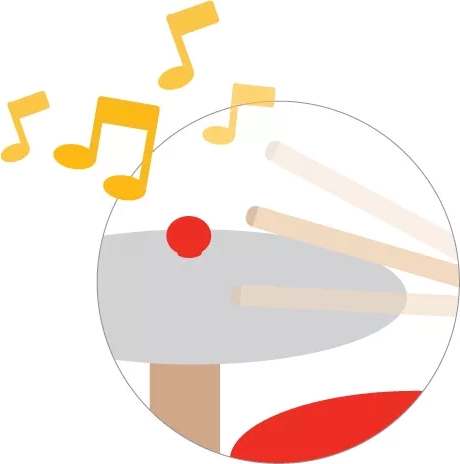 Suoni divertenti e ritmo a portata di mano