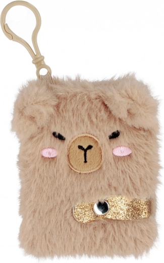 Morbida copertina in peluche con motivo Capibara
