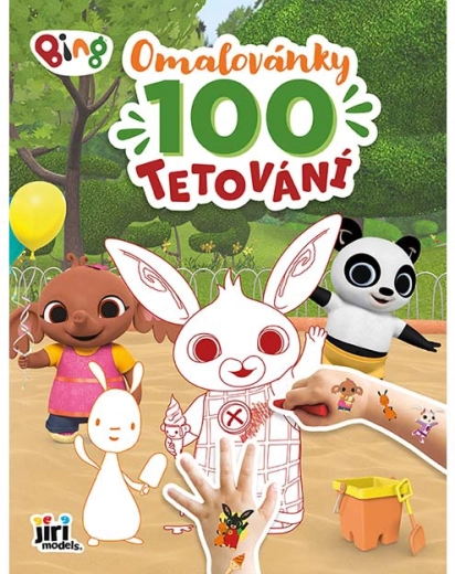 Libro da colorare e 100 tatuaggi Bing