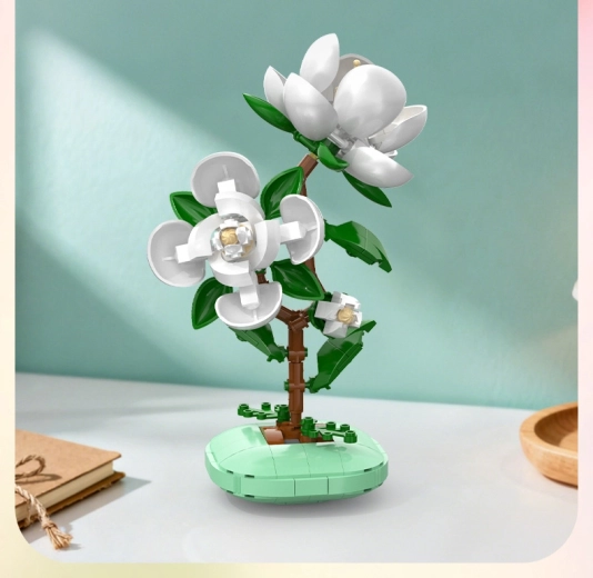 Fiore realistico senza pensieri