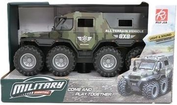 Veicolo militare per bambini con luci e suoni