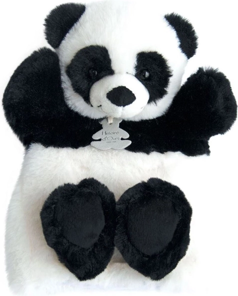 Burattino in peluche panda 25 cm