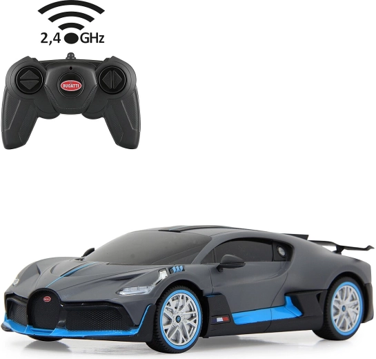 Modello RC dell'auto Bugatti Divo 1:24 grigio