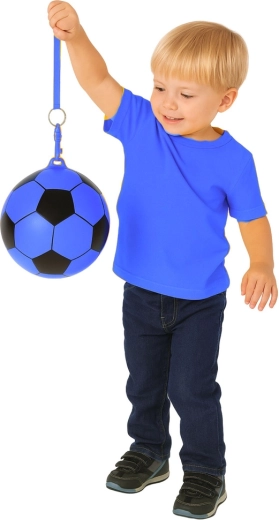 Design calcistico e vivace colore blu