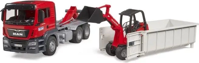 Pala Schäffer per i lavori in cantiere