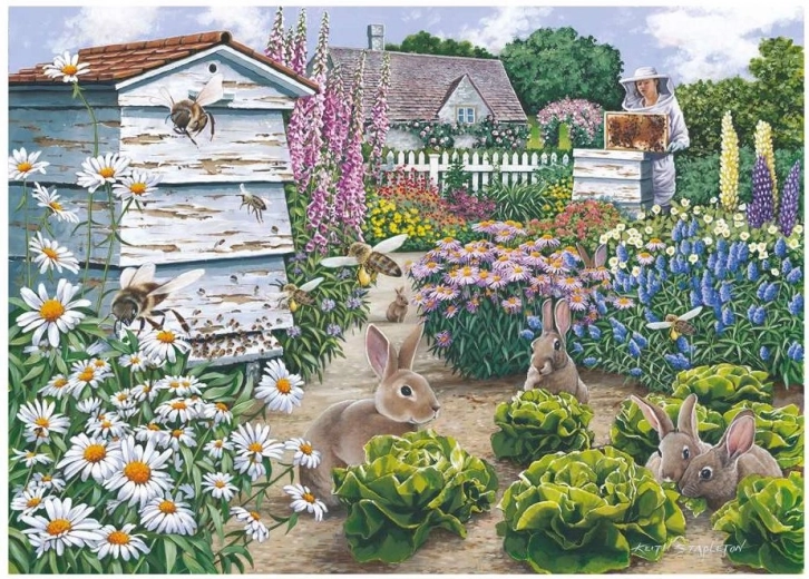 Puzzle Coniglietti Dolci 500 Pezzi