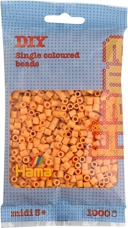 Perline termoadesive Hama Midi arancioni 1000 pz