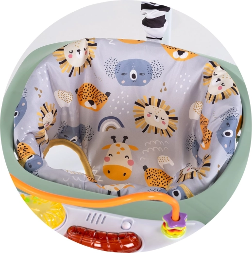 Sedile comodo e regolabile in altezza