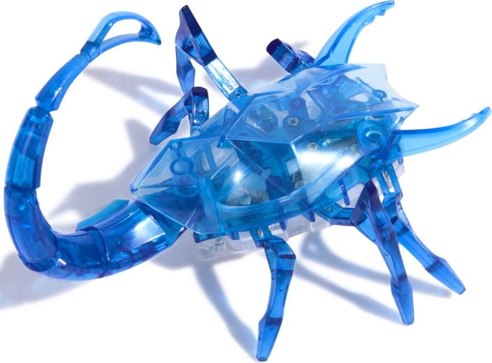 Design trasparente e zampe snodate