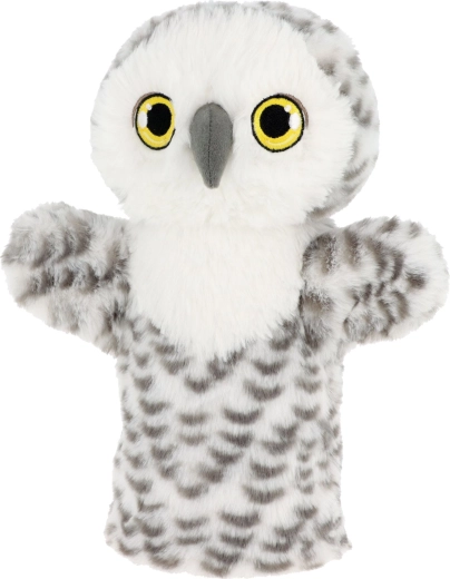 Keel Toys SE3077-7 Keeleco Gufo - burattino ecologico in peluche da 27 cm