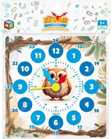 Orologio educativo Civetta