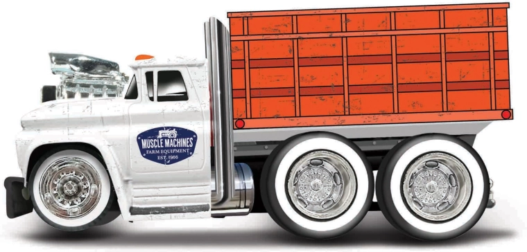 Maisto Work Rigs Chevrolet C60 camion per cereali Chevrolet C60 1966 1:64