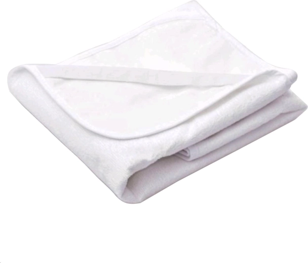 Coprimaterasso in spugna impermeabile New Baby 40 × 90 bianco
