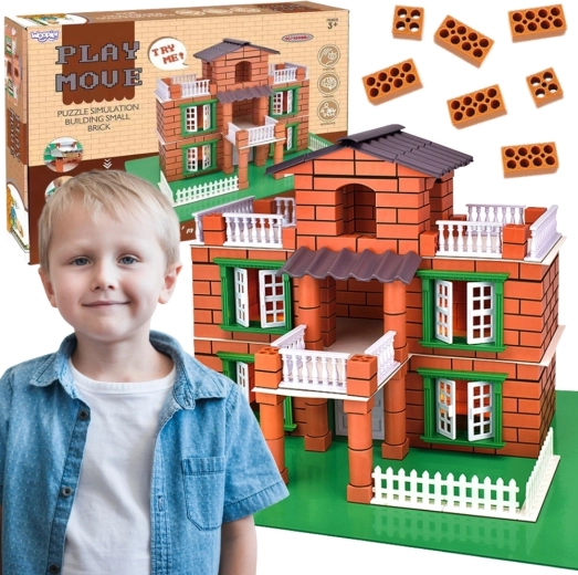 Kit di costruzione Woopie in mattoni: villa con 357 pezzi