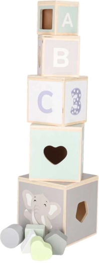 Impilare e assemblare la torre in diverse dimensioni