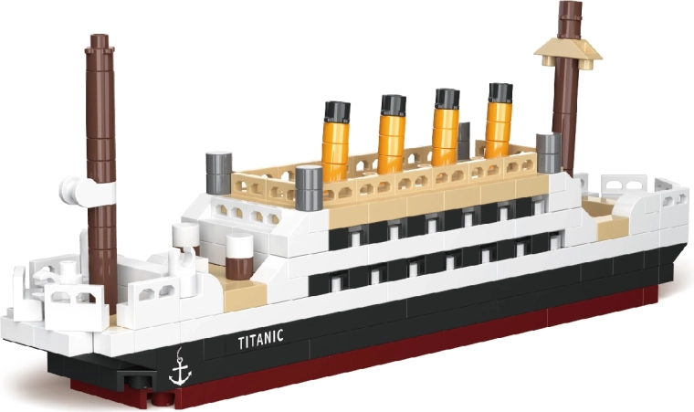 Modello della leggendaria nave Titanic