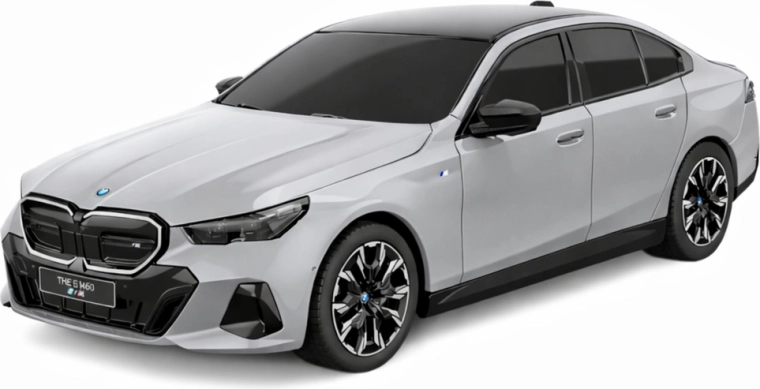 Design realistico della BMW i5 in scala 1:24