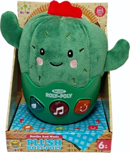 Cactus di peluche con suoni e melodie