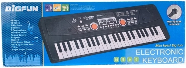 Tastiera musicale per bambini Madej con microfono