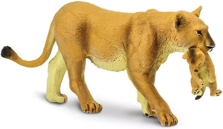 Figura di leonessa con cucciolo Safari Ltd. - 1 pezzo