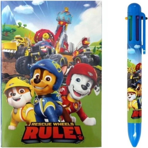 Set quaderno e penna Paw Patrol