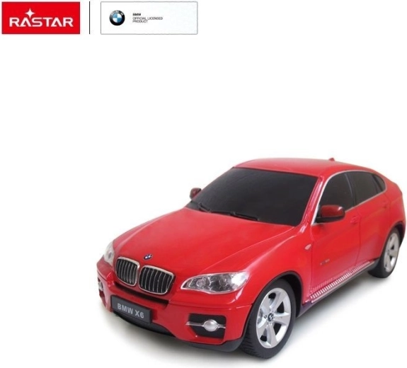 Rastar BMW X6 auto RC radiocomandata 1:24 rossa