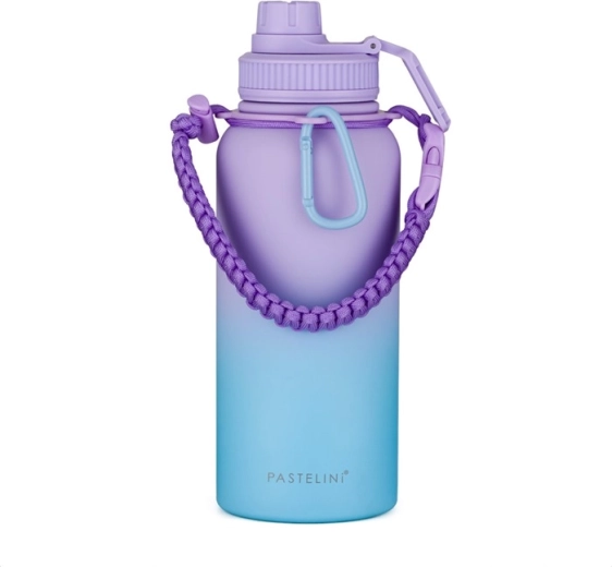 Thermos con doppia parete in acciaio inox 950 ml – viola