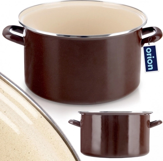 Acciaio smaltato resistente con bordo in acciaio inox