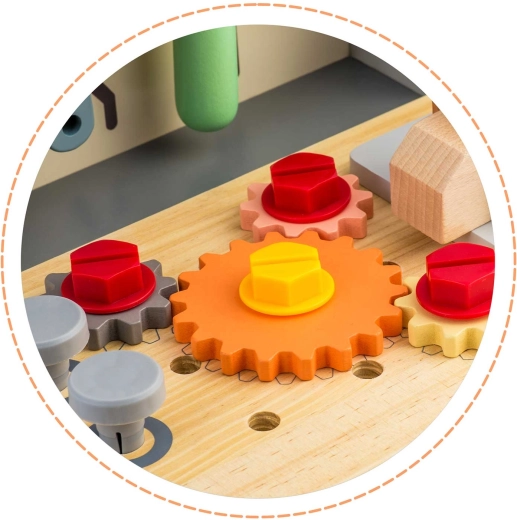 Ingranaggi girevoli per imparare causa ed effetto