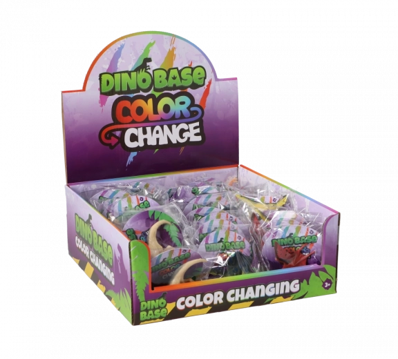 dinosauro che cambia colore in base alla temperatura