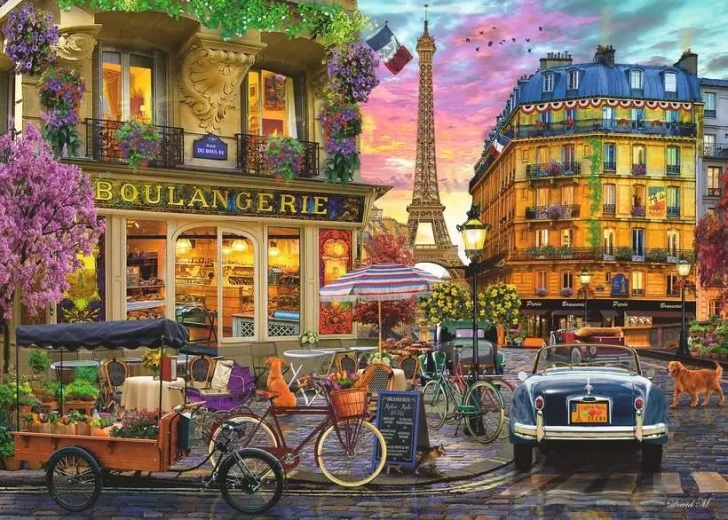 Puzzle Ravensburger Parigi all’alba da 1000 pezzi