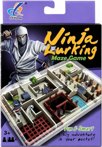 Gioco di abilità a labirinto con tema ninja