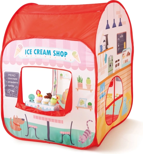 Tenda per bambini My First Shop – gelateria, burger shop e caffetteria