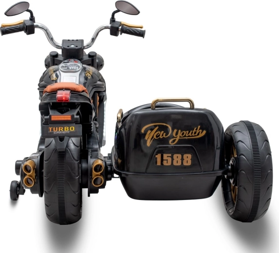 Sidecar per passeggero e giocattoli