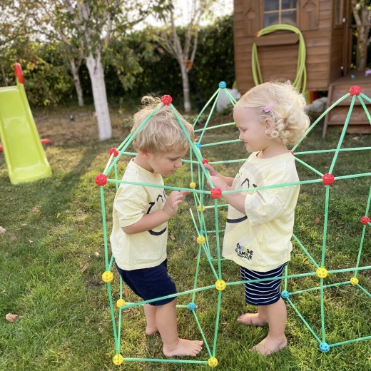 Gioco creativo in casa e in giardino
