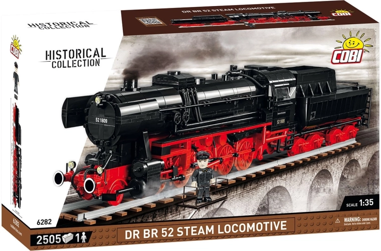 Cobi DRB Classe 52 locomotiva a vapore 1:35