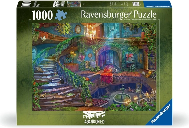 Puzzle Ravensburger Abandoned: Stanze libere in hotel da 1000 pezzi