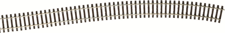 Roco binario flessibile F4 con traverse in legno