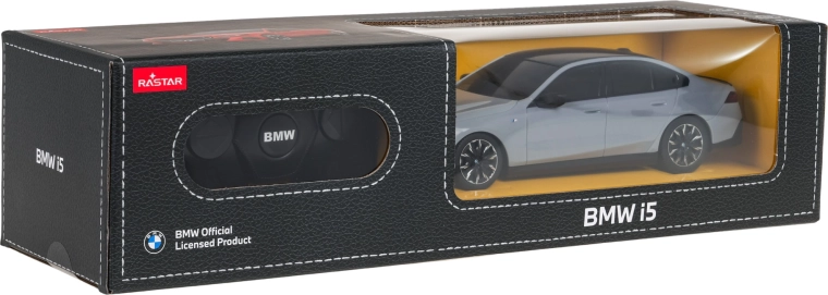Auto radiocomandata Rastar BMW i5 in scala 1:24, rossa