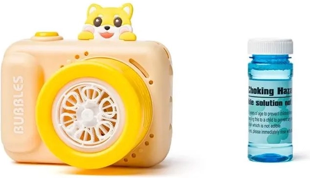 Soluzione per bolle inclusa nella confezione