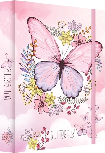 Portadocumenti per quaderni A4 Jumbo Max Butterfly