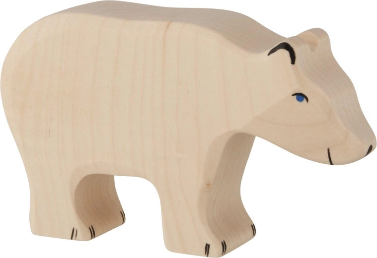 Holztiger orso polare che si nutre - 1 pezzo