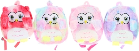 Zainetto di peluche con gufetta