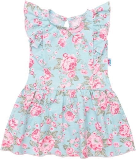 Vestitino estivo in cotone con rose NEW BABY